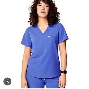 FIGS Limited Edition Color “Denim Blue” Scrub Set XS/XSP